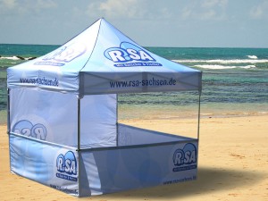 Faltzelt Vario Stahl